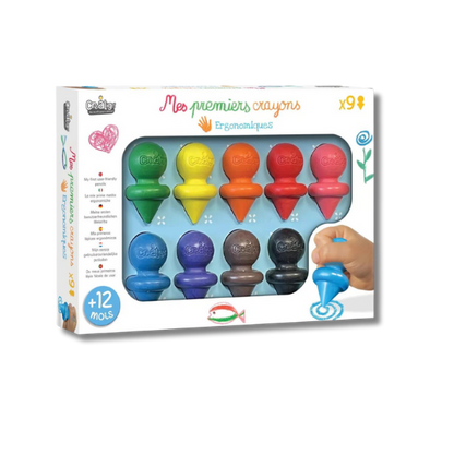 Coffret créatif pour enfants - Mes 9 premiers crayons