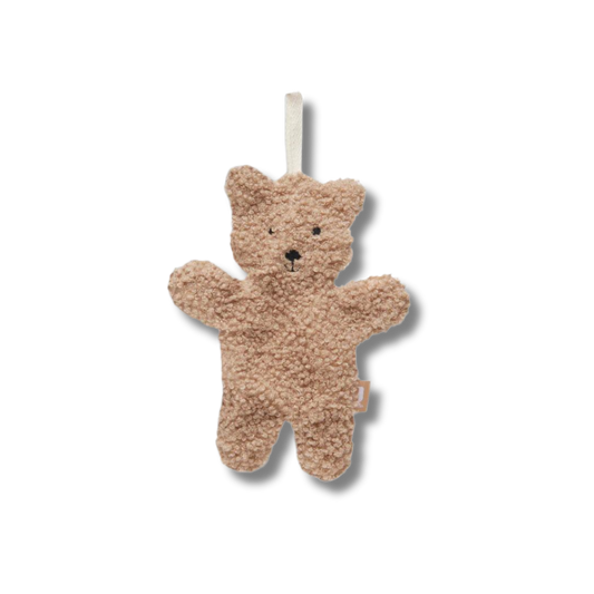 Attache Sucette Teddy Bear - Biscuit