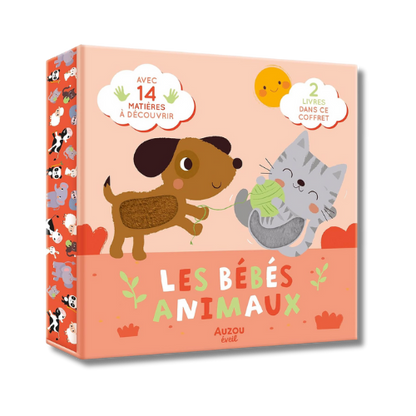 Coffret à toucher - Les bébés animaux