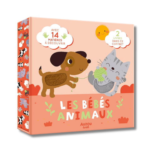 Coffret à toucher - Les bébés animaux