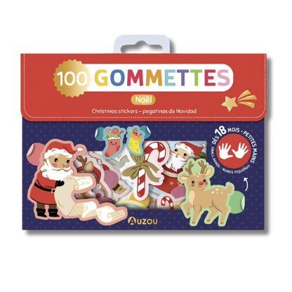 100 Gommettes sur le thème de Noël 