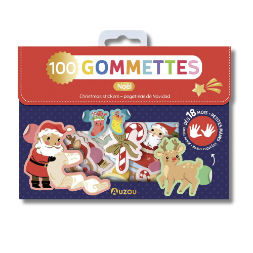 100 Gommettes sur le thème de Noël 