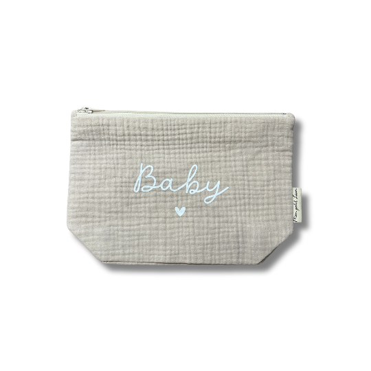 Trousse "Baby" en gaze de coton